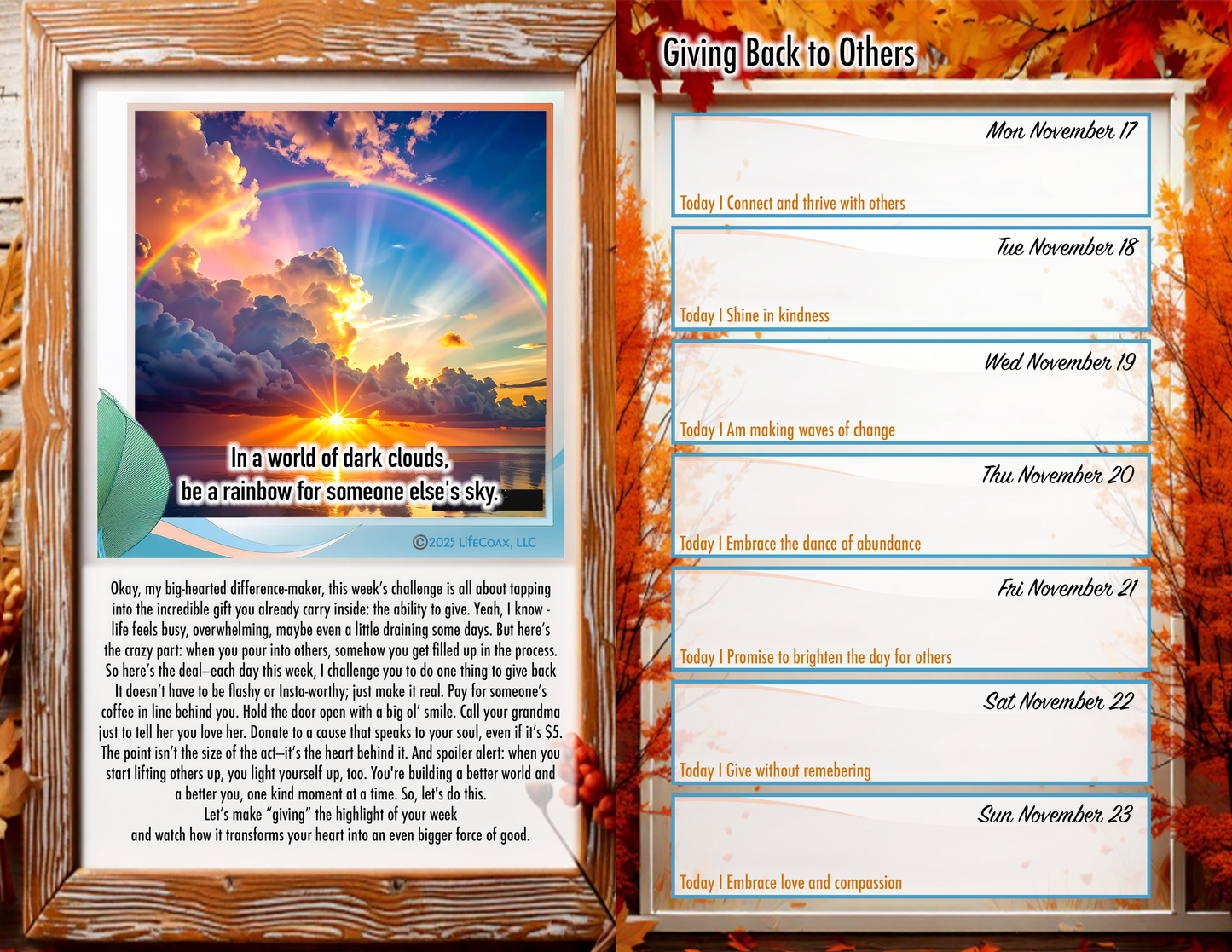 Motiveful Journal 2025 Fall Edition - Digital Edition